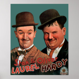 Poster STAN OLIVER Laurel e Hardy Movie