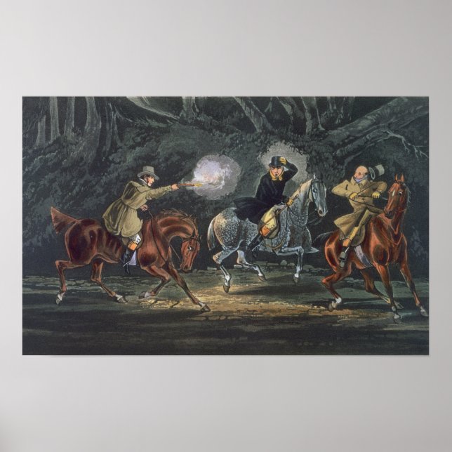 Póster Stand and Deliver, aquicultura por E. Duncan (Frente)