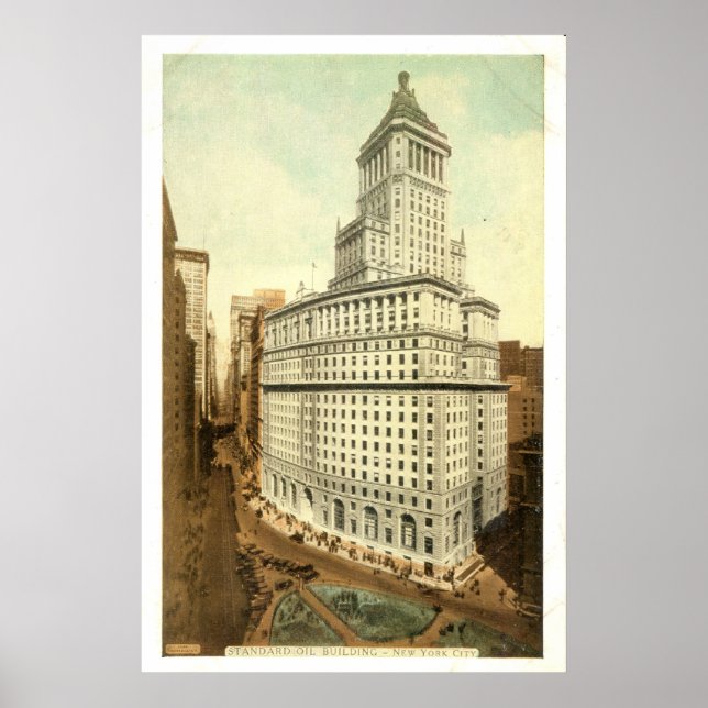 Póster Standard Oil Company Building, Nova Iorque, 1920 (Frente)
