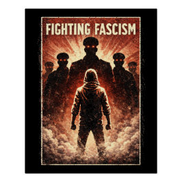 Póster Standing Against the Dark