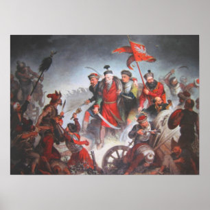 Póster Stanisław Żółkiewski em Cecora