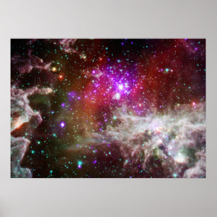 Poster Star Cluster NGC 281