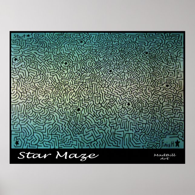Poster Star Maze (Frente)