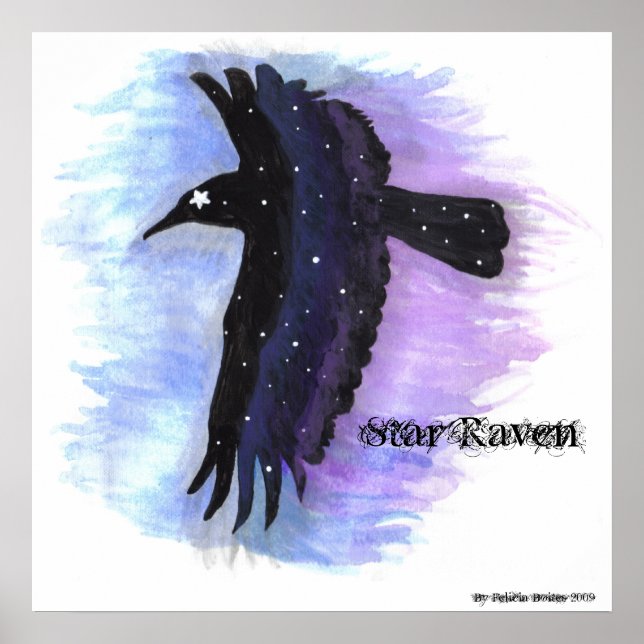 Poster Star Raven, Por Felicia Boites (Frente)