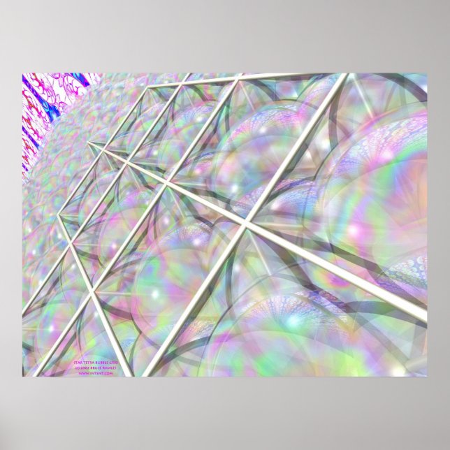 Póster Star Tetra Bubble Grid (Frente)