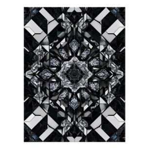 Póster Starburst de Cristal Mectrônico TX-400
