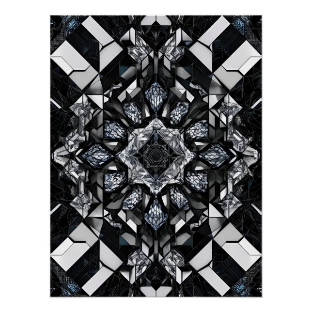 Póster Starburst de Cristal Mectrônico TX-400 (Frente)