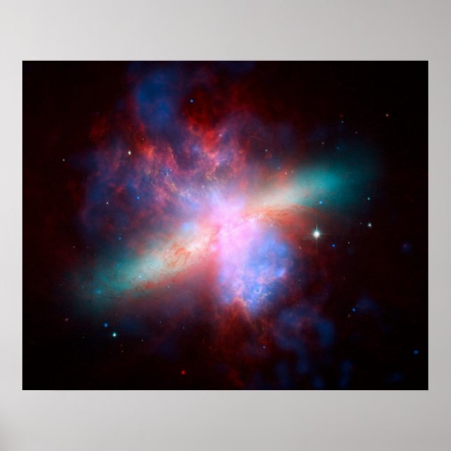 Póster Starburst Galaxy (Frente)