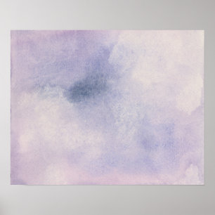 Poster Stargazer roxo & azul