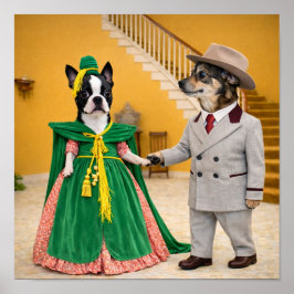 Poster "Starlett O'Hara & Ratt Butler"