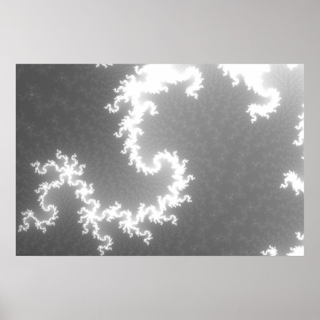 Poster Starlight em preto e branco (Frente)