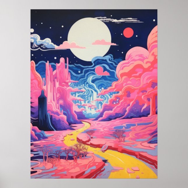 Poster Starlit Sky (Frente)