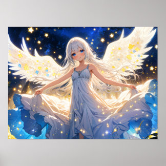Poster Starry Angelic Grace Eetal Beauty