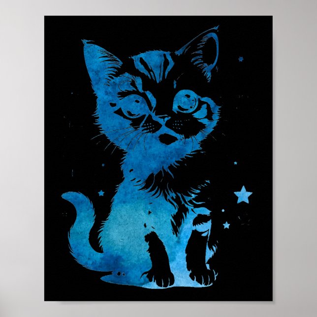 Poster Starry Eyed Kitten (Frente)