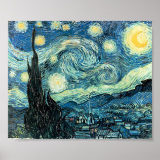 Poster Starry Night