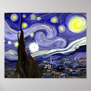 Poster Starry Night