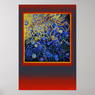 Póster " STARRY NIGHT " floating__by: Robert Singletary