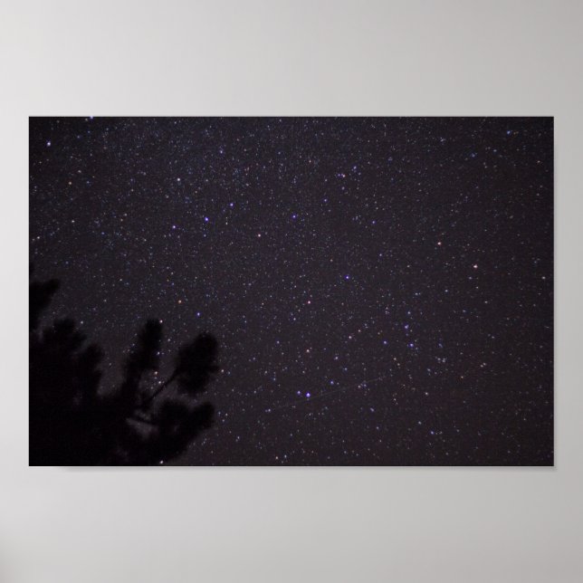 Poster Starry Night, Michigan (Frente)