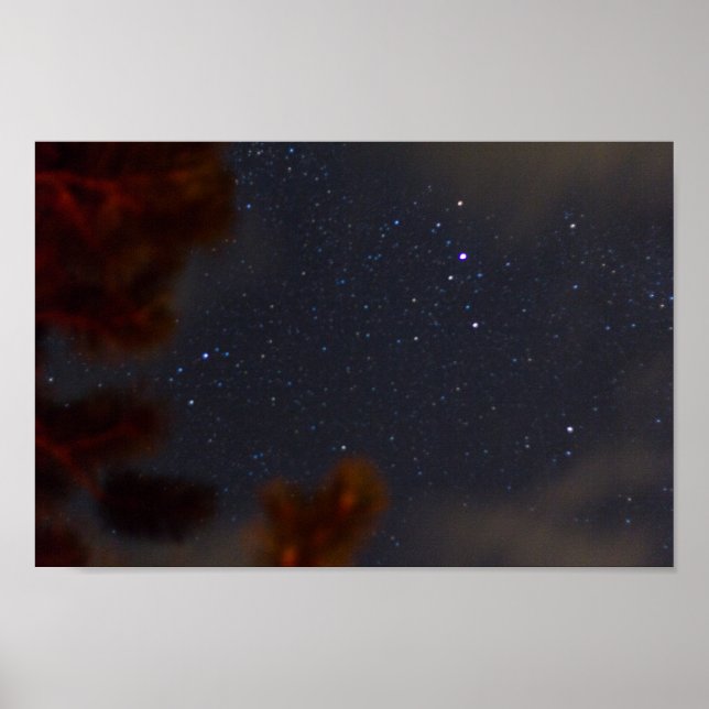 Poster Starry Night, Michigan (Frente)