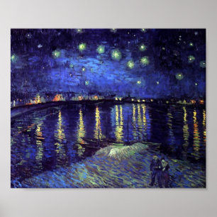 Poster Starry Night Over the Rhone