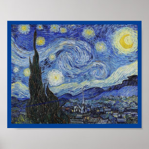 Poster Starry Night por Van Gogh, Fine Art,
