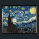 Póster Starry Night por Vincent Van Gogh<br><div class="desc">Starry Night por Vincent Van Gogh.</div>