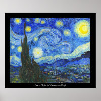 Starry Night por Vincent van Gogh