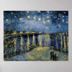Poster Starry Night Vincent van Gogh