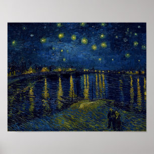 Poster Starry Night, Vincent van Gogh