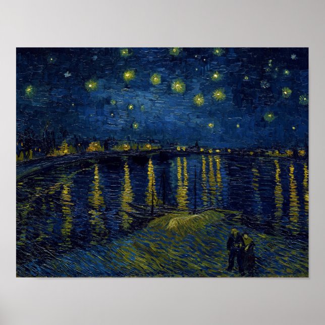 Poster Starry Night, Vincent van Gogh (Frente)