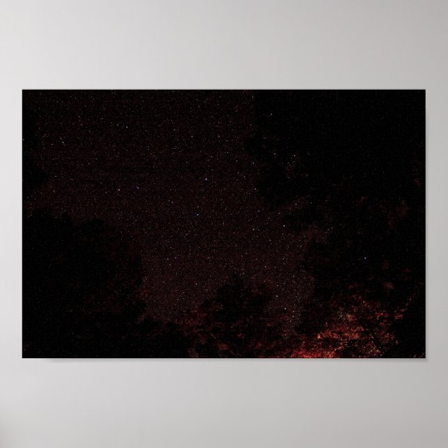 Poster Starry Night, West Virginia (Frente)