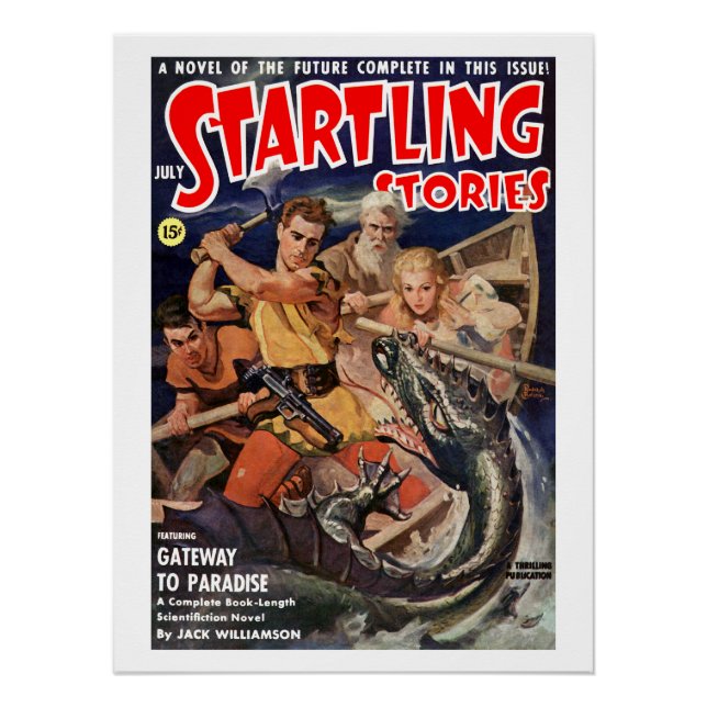 Póster Startling Stories (julho de 1941) (Frente)