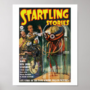 Poster Startling Stories (Mar, 1940)