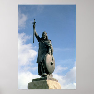 Póster Statue of Alfred the Great