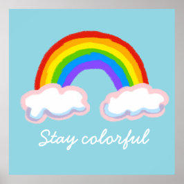 Poster Stay colorful