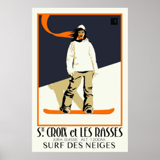 Póster Ste. Croix et Les Rass
