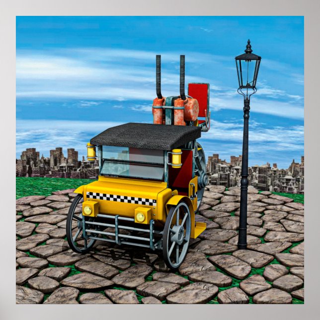 Póster Steam Cab-Taxi (Frente)