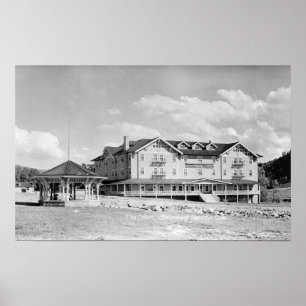 Poster Steamboat Springs, CO Lodge and Cabins Photograp