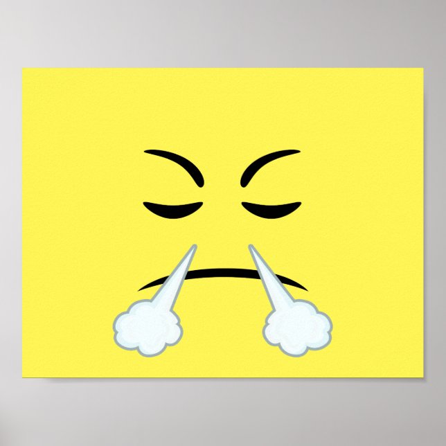 Póster Steaming Emoji (Frente)