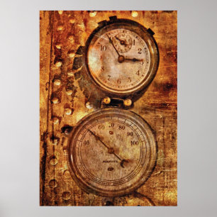 Poster SteamPunk - calibres
