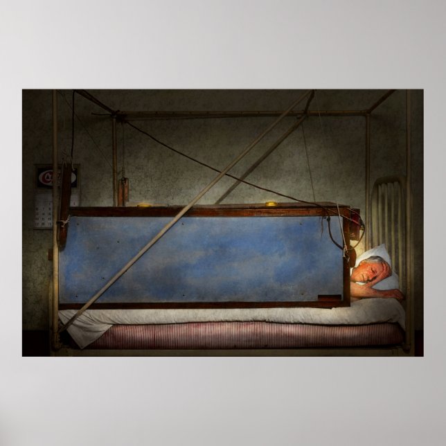 Poster Steampunk - Dorme como o morto 1927 (Frente)