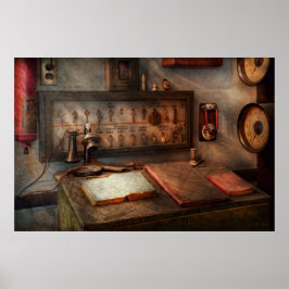 Póster Steampunk - Electrical - Meu trabalho de 9 a 5