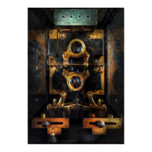 Steampunk - Elétrico - O medidor de energia