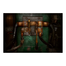 Steampunk - Elétrico - Puxe a chave