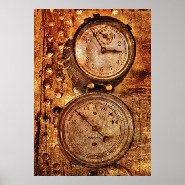 Poster SteamPunk - Gages (Frente)
