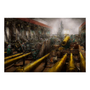 Póster STEAMPUNK - Guerra - Estamos prontos
