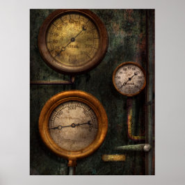 Póster Steampunk - Plumbação - Êxito no encanamento