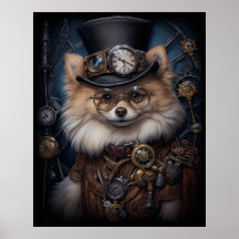 STEAMPUNK POMERANIAN
