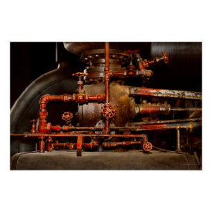 Póster Steampunk - Sonhos de Pipe