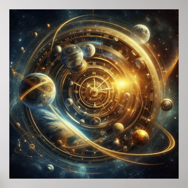 Poster Steampunk/Time Machine, Time/Space/Continuum 6003X (Frente)